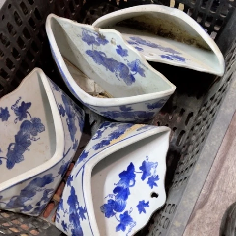 柱****室陶瓷制品瑕疵处理四个