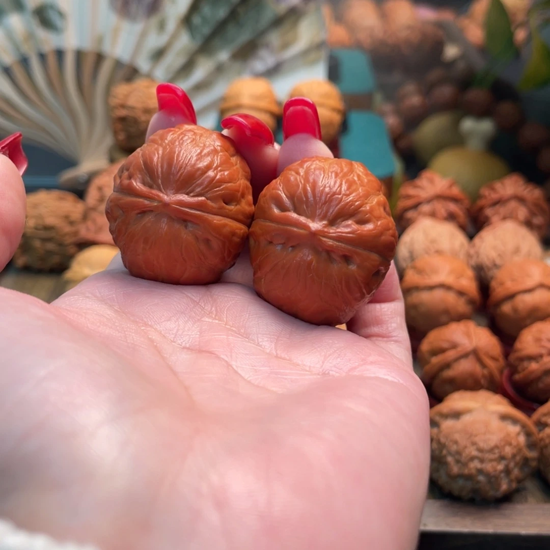 把件文玩核桃和尚头