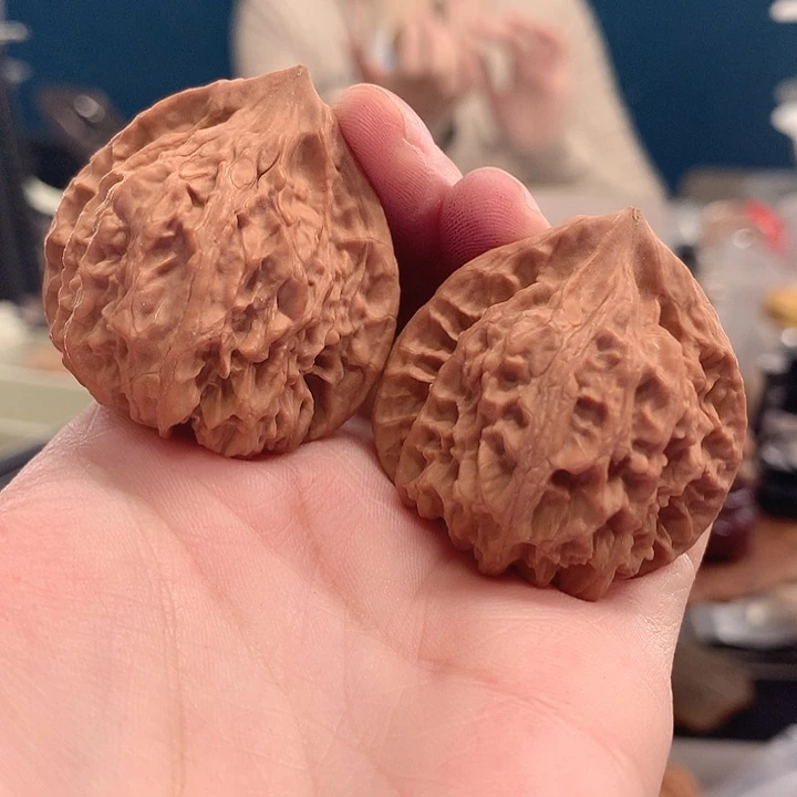 文玩核桃吊坠兴隆色子35