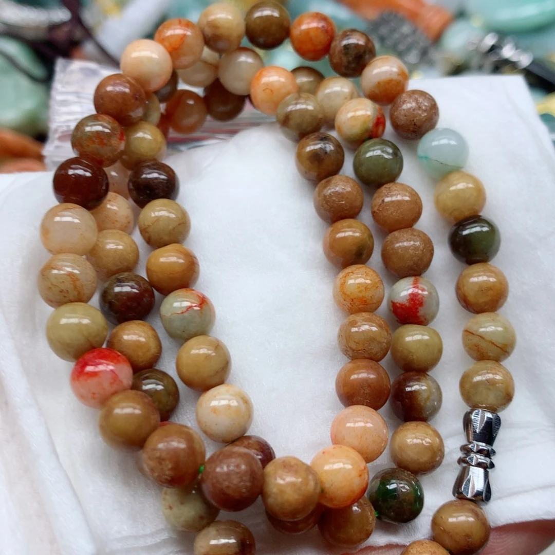 翡翠颈饰未镶嵌手串