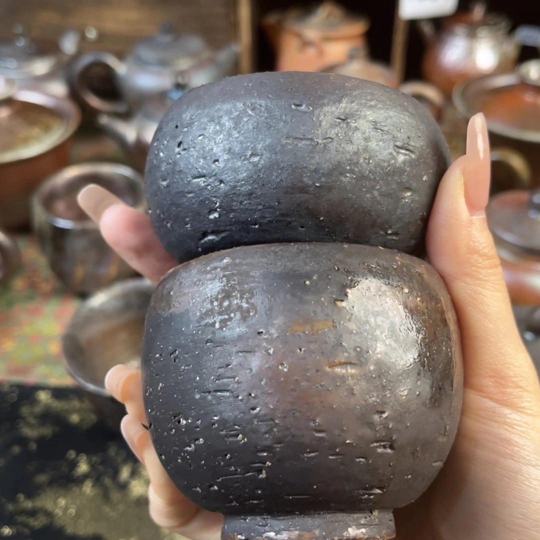 杯?***R柴烧茶器主人杯