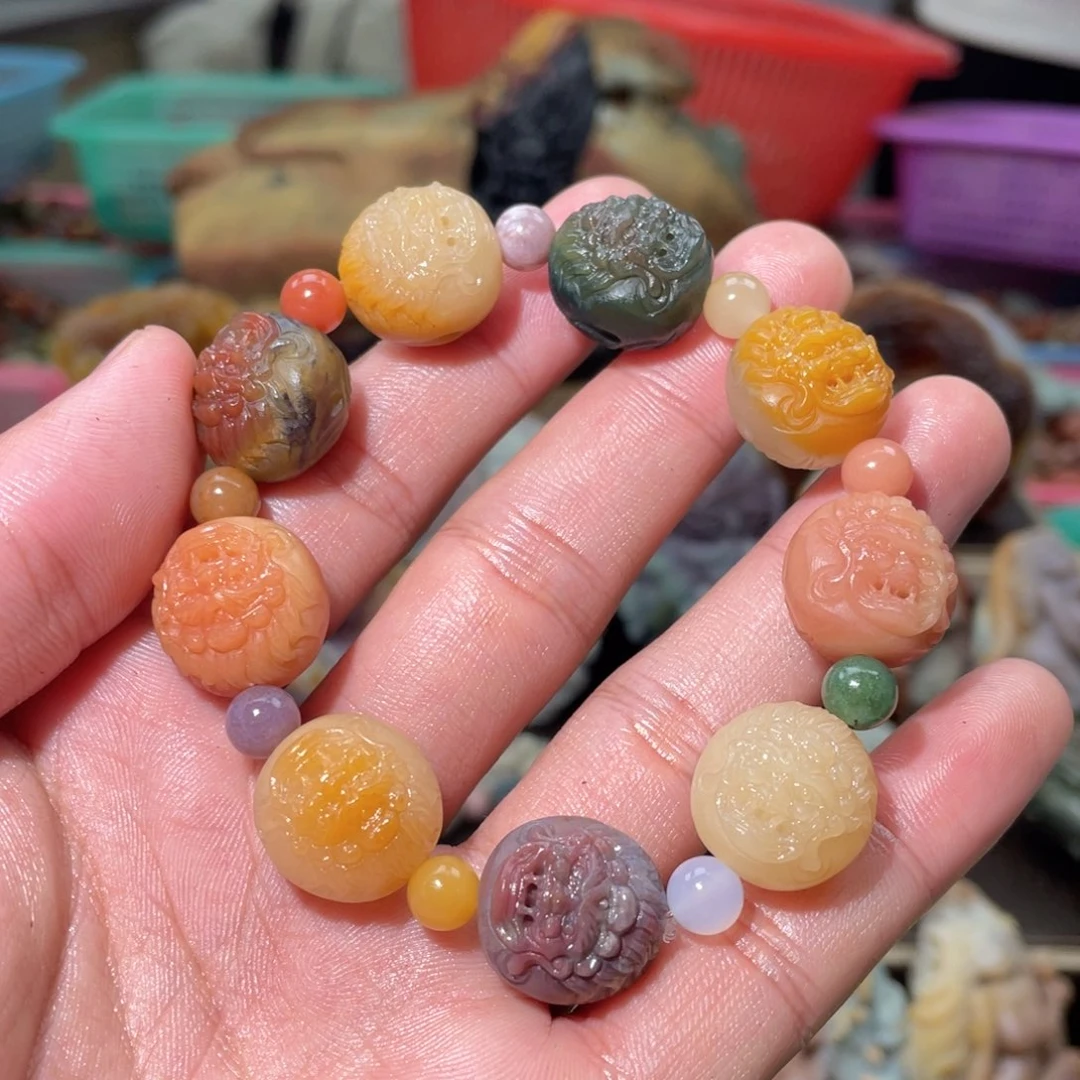 石英质玉未镶嵌手链