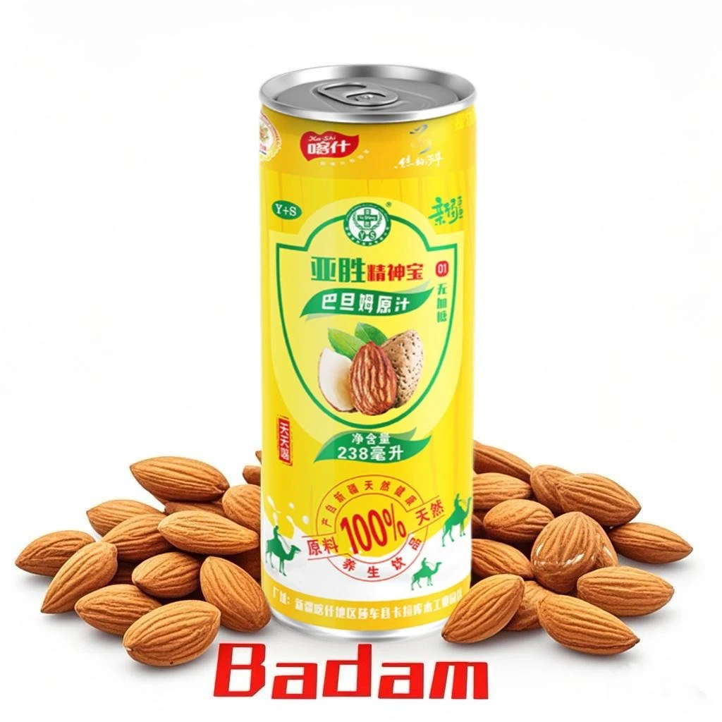 238ML*8瓶亚胜巴旦姆乳饮料原味badam jawhiri