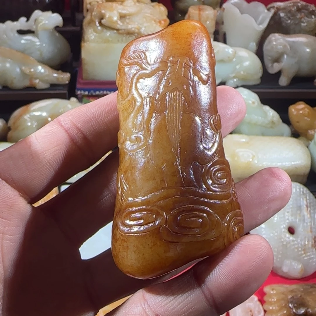 和田玉挂件未镶嵌怪*