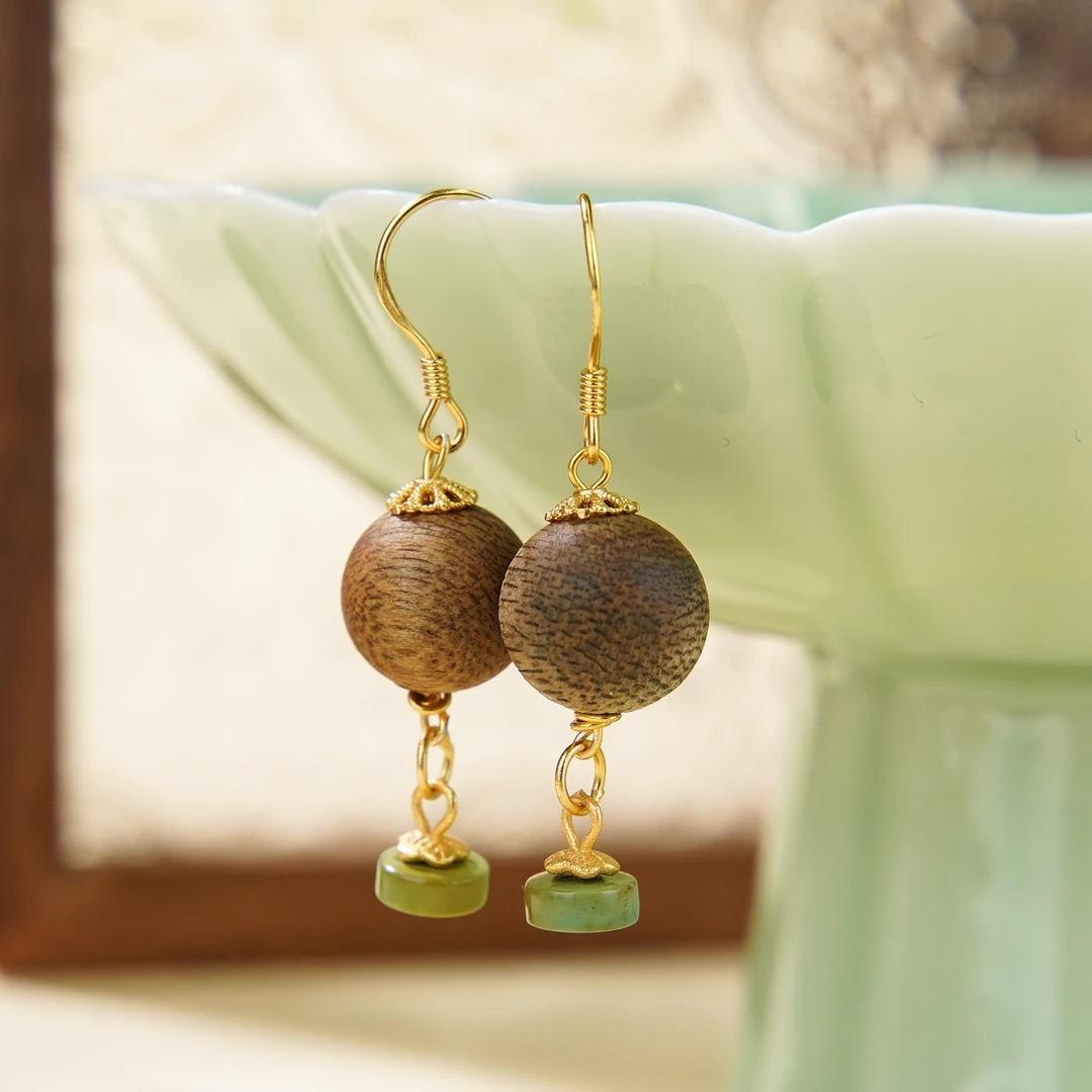 黄奇楠耳钩/CX00061