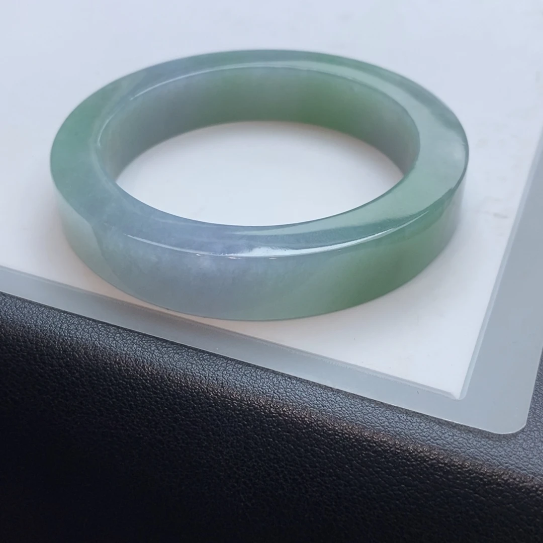 定制翡翠未镶嵌渐变梦幻系列56–58正圈