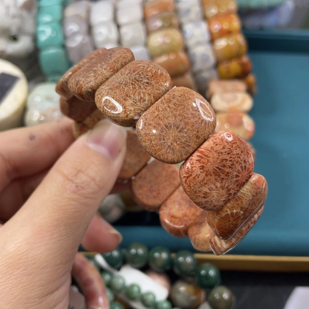 未镶嵌手镯硅化玉