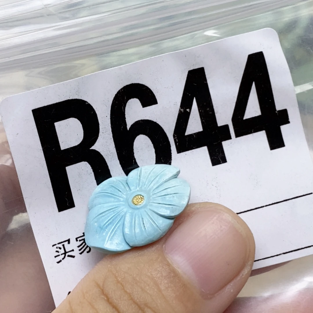 花***狸未镶嵌绿松石配饰