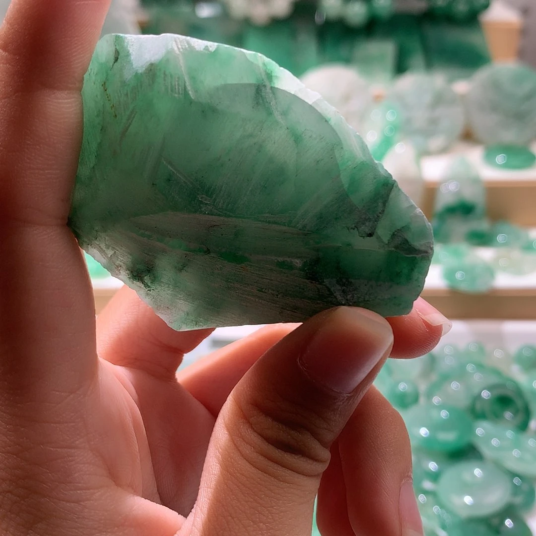 石英质玉未镶嵌珠宝半成品