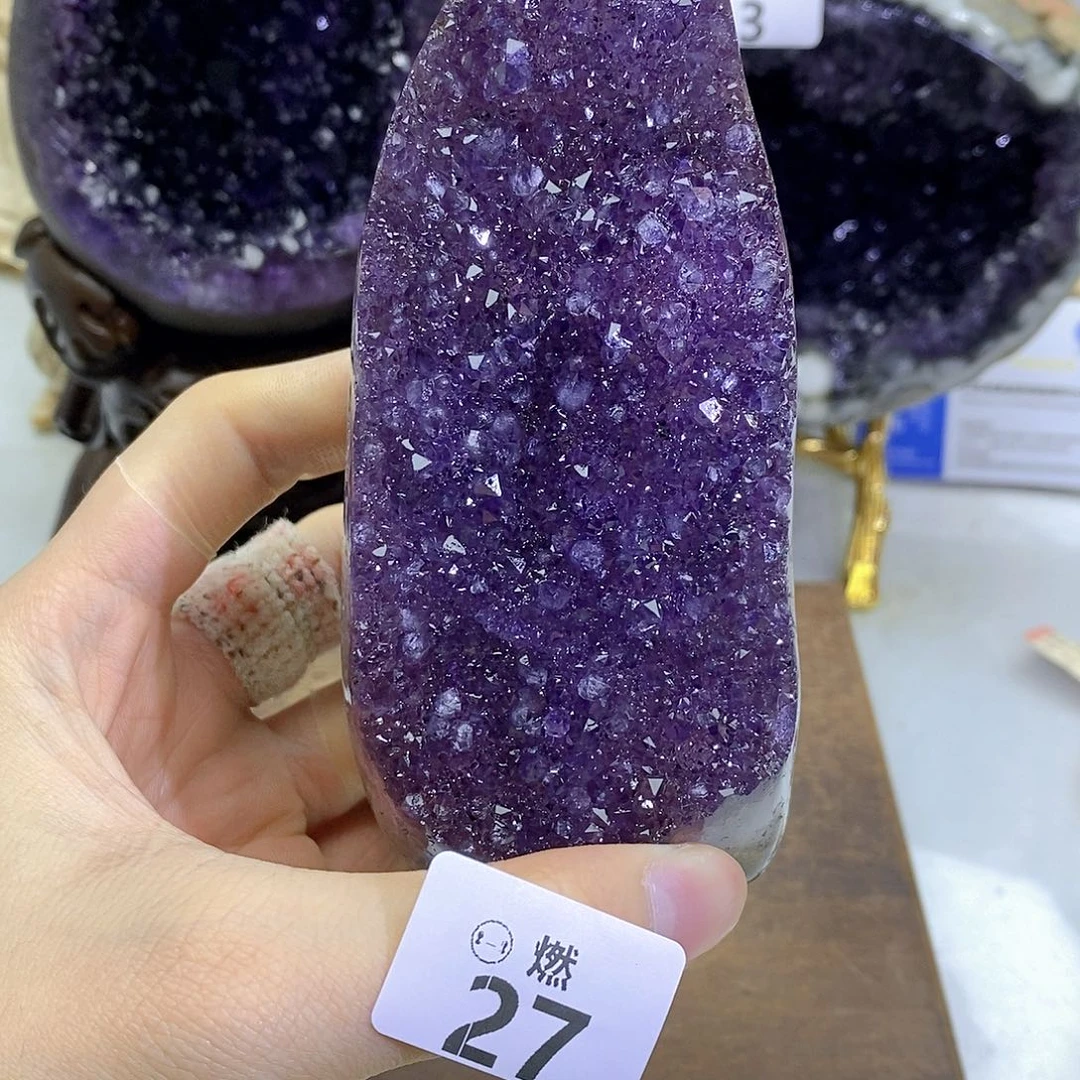 未镶嵌大型摆件（非配饰）紫晶