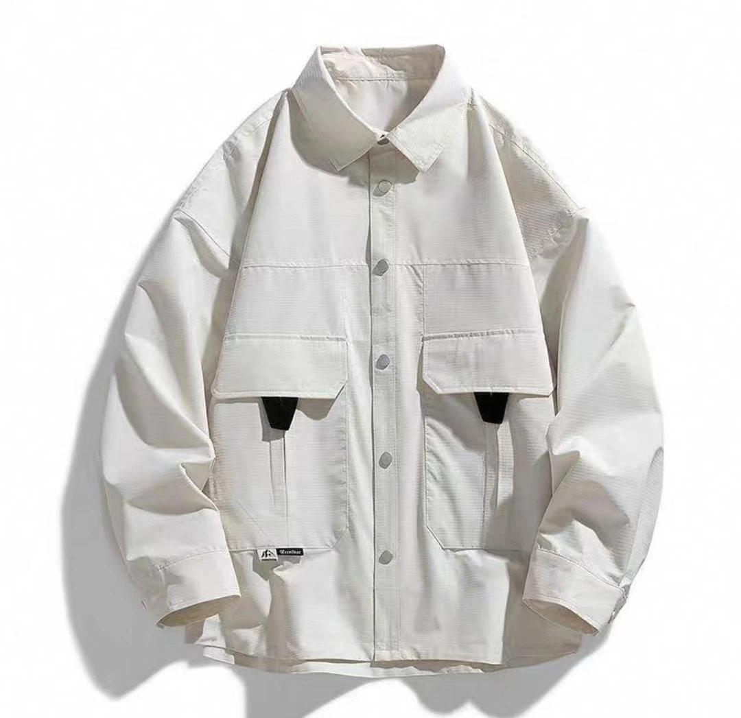工装夹克衬衫宽松休闲百搭外套-6119