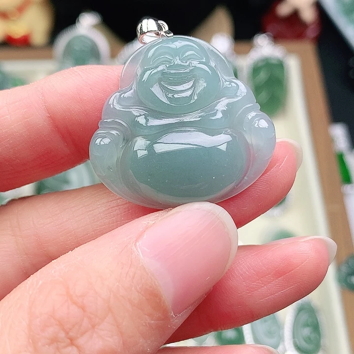 颈饰未镶嵌翡翠吊坠