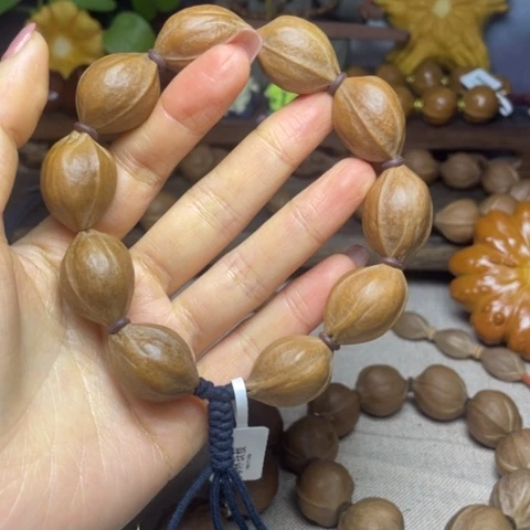 橄榄核手串/手链9***满梅林铁核19.26