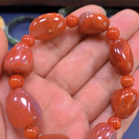 【闪购商品】南红玛瑙手链未镶嵌