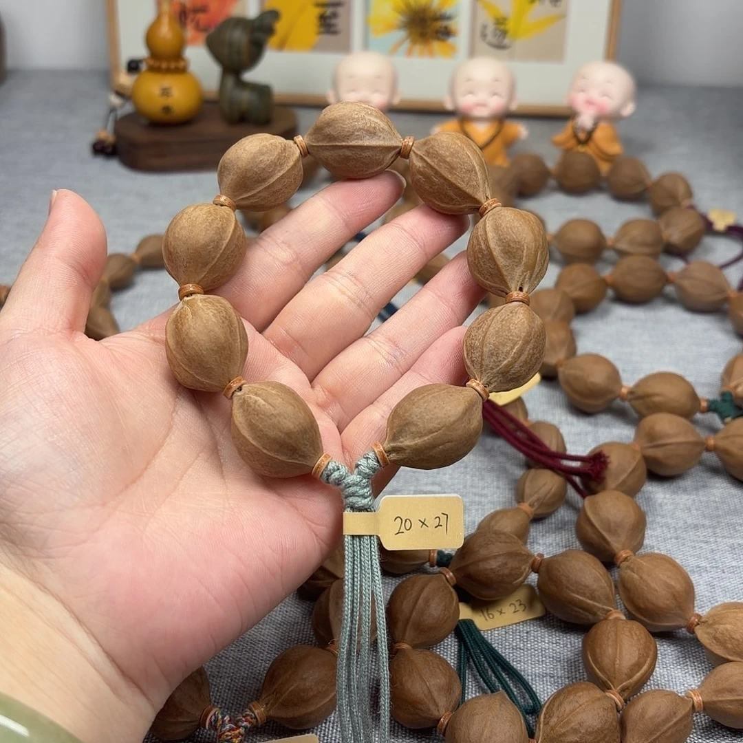 暴***饭手串橄榄核梅林铁核20.27橄榄核