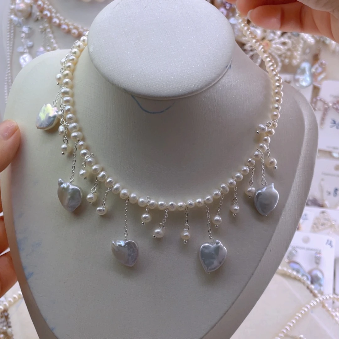 未镶嵌淡水珍珠耳饰小*丸