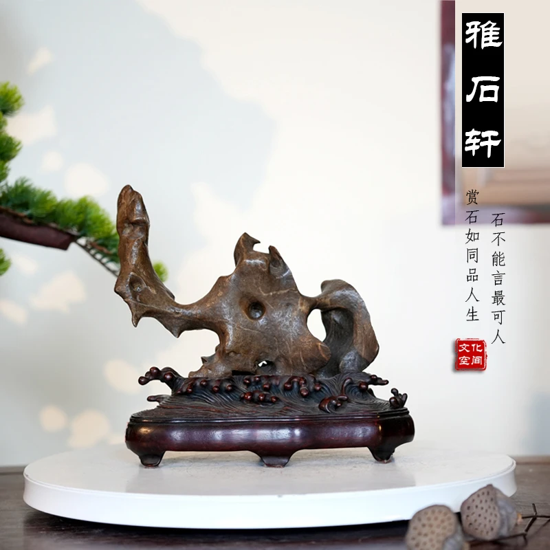 太湖石老藏【骆驼】创意中式玄关禅意书房摆设