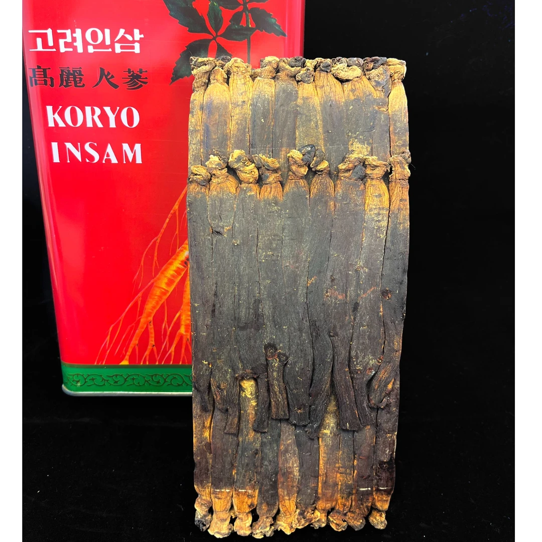 【精选】高丽参陈年老货 600g 天60 (68枝)铁