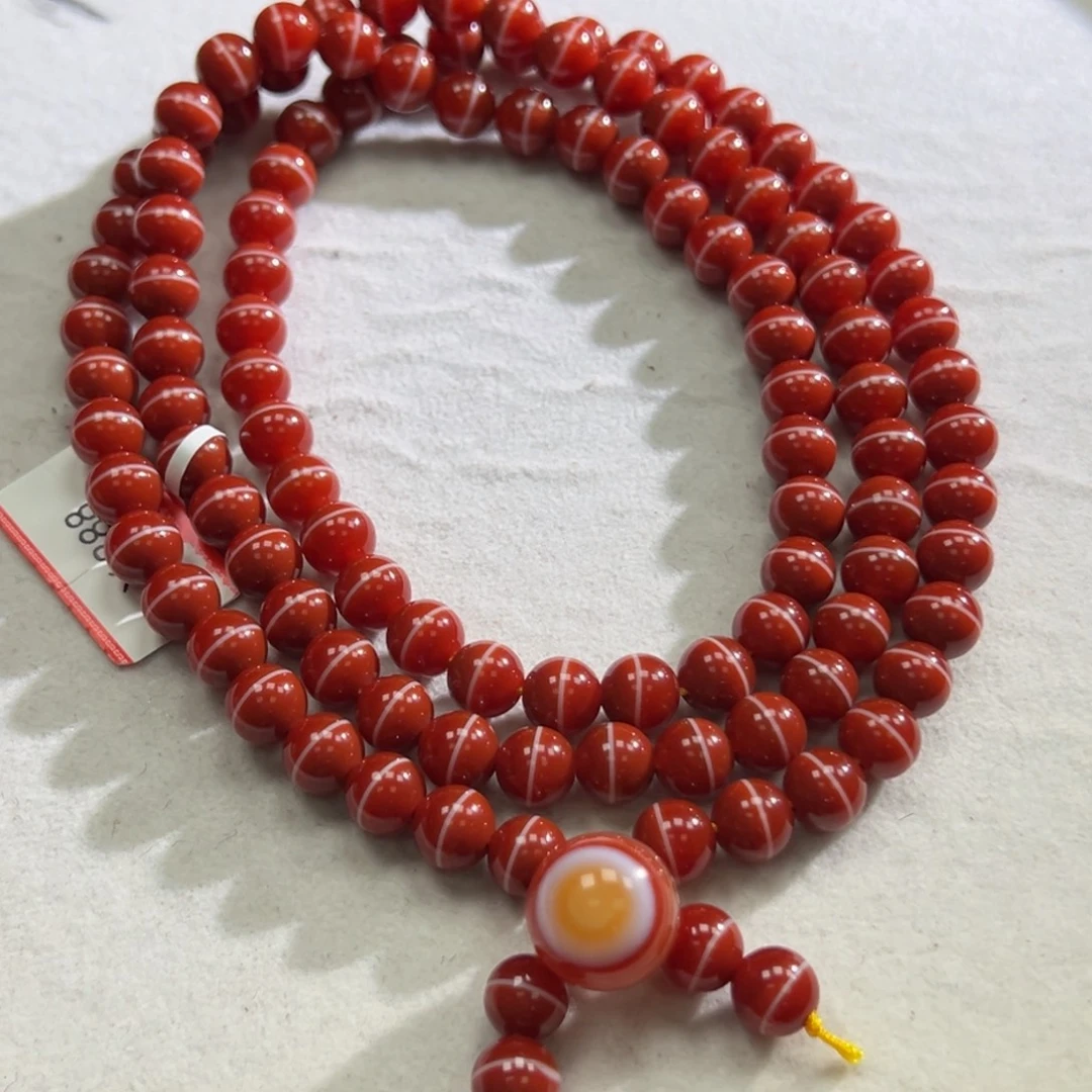 用***仔玛瑙/玉髓未镶嵌手串