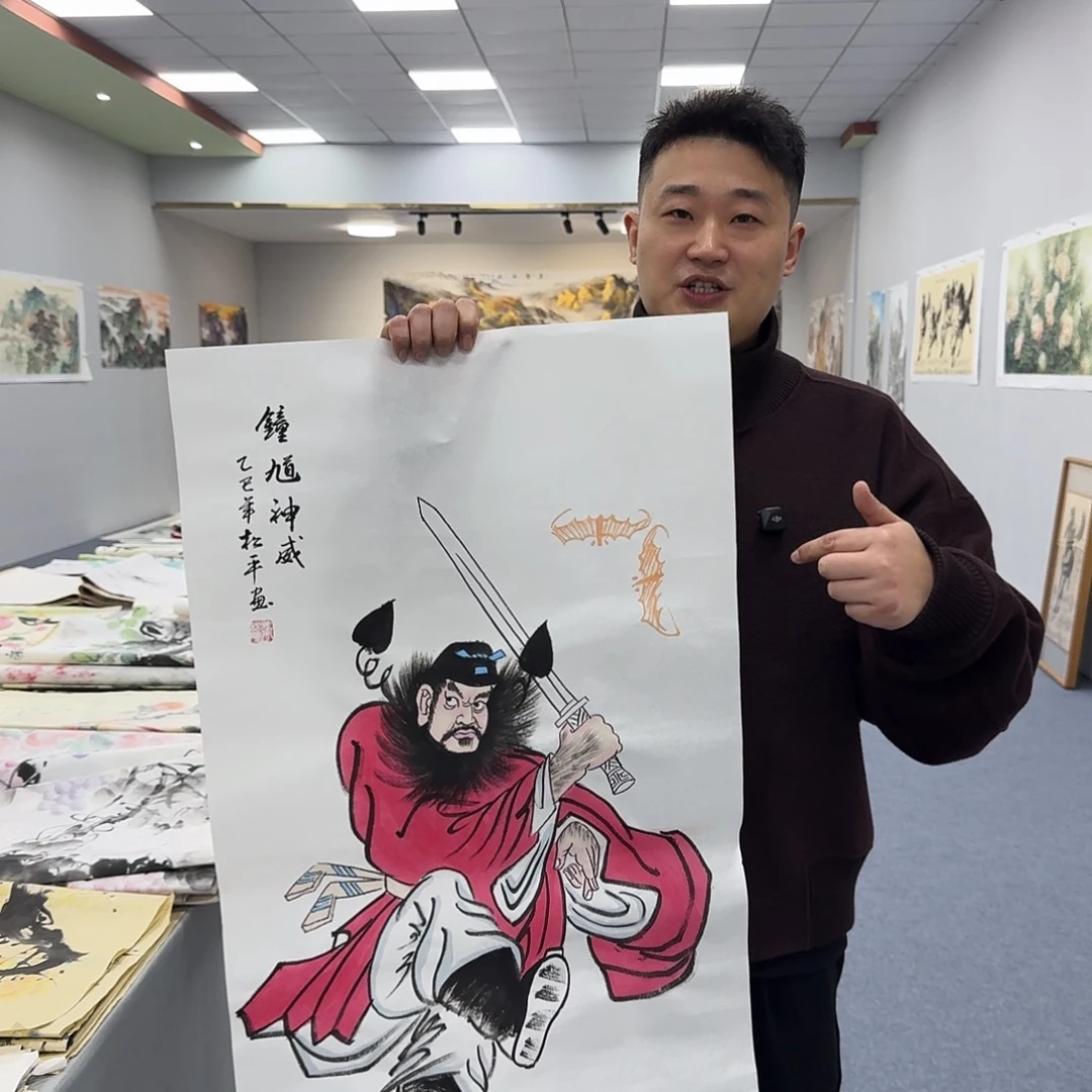 国画国画作品宣纸纯手绘