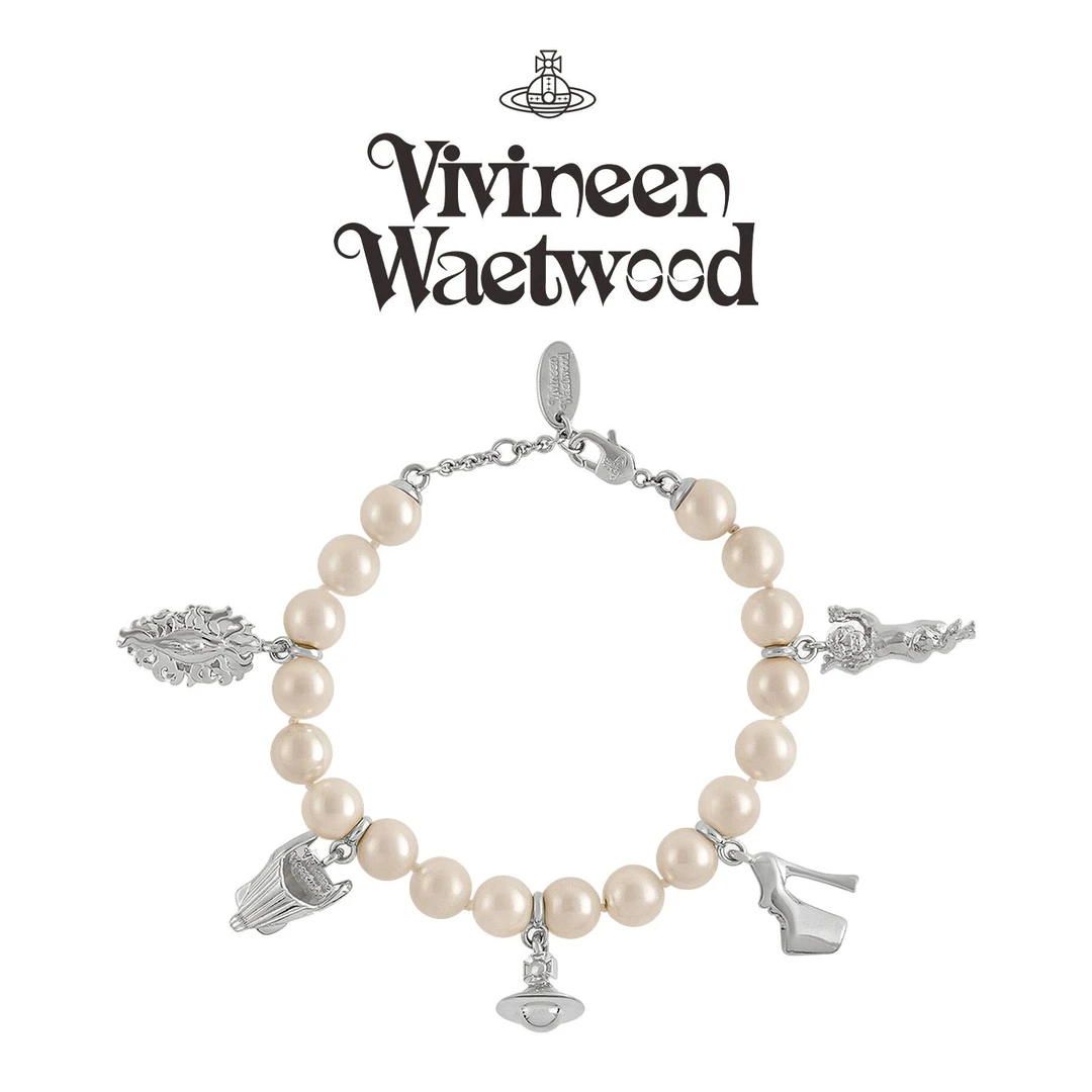 Vivireer Waetwssd 正品 土星多元素珍珠手链
