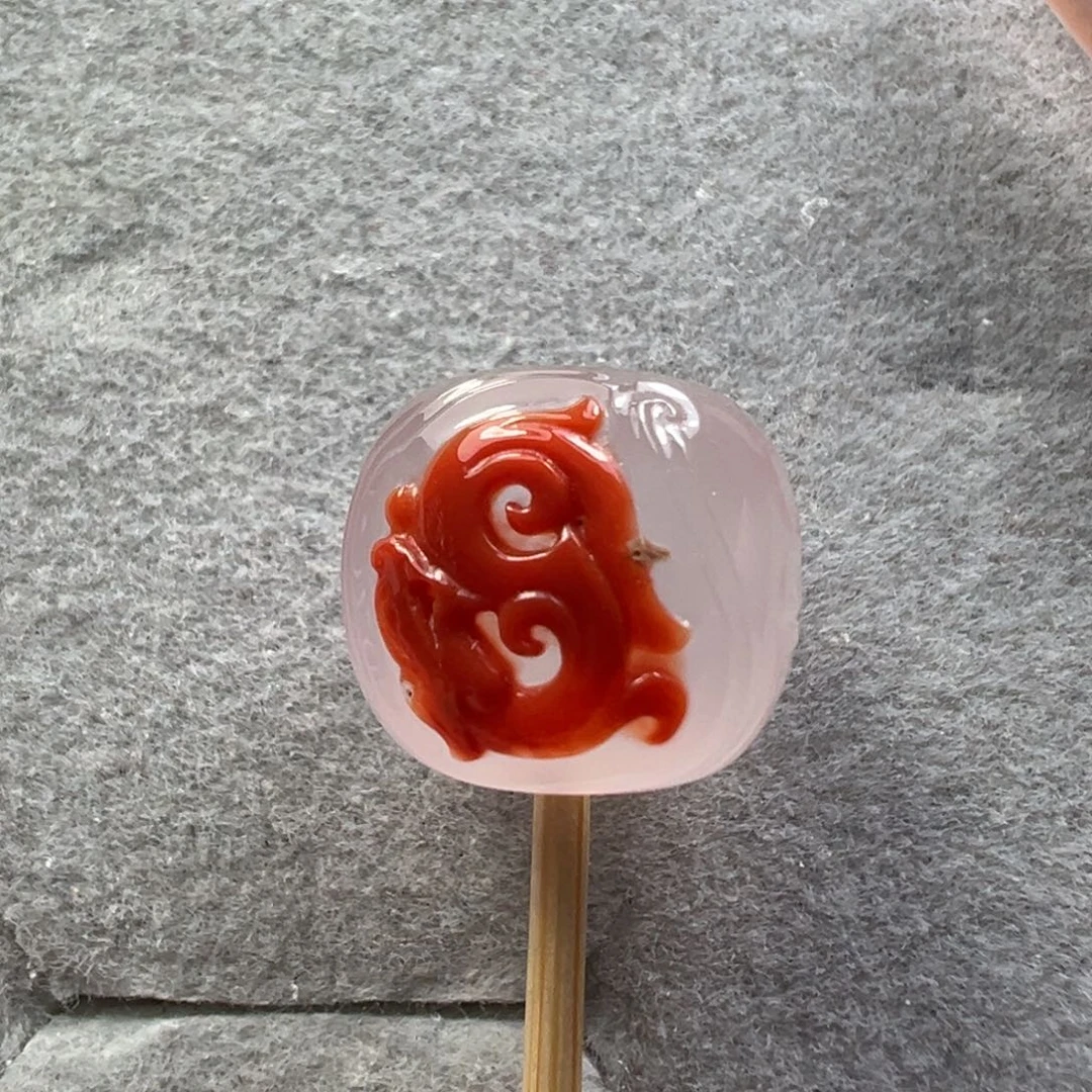 南红玛瑙未镶嵌珠子