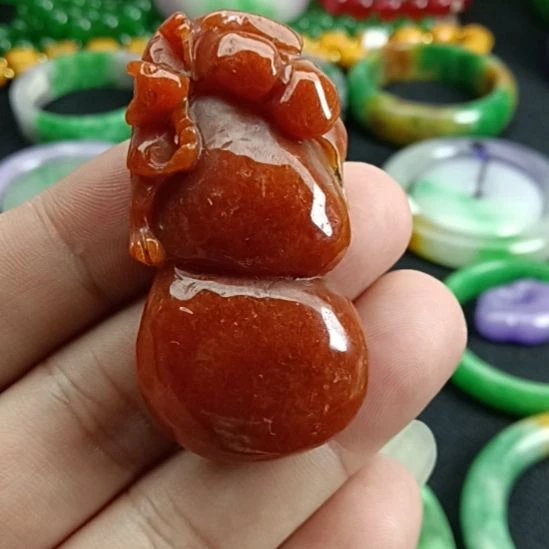 翡翠未镶嵌挂件翡翠