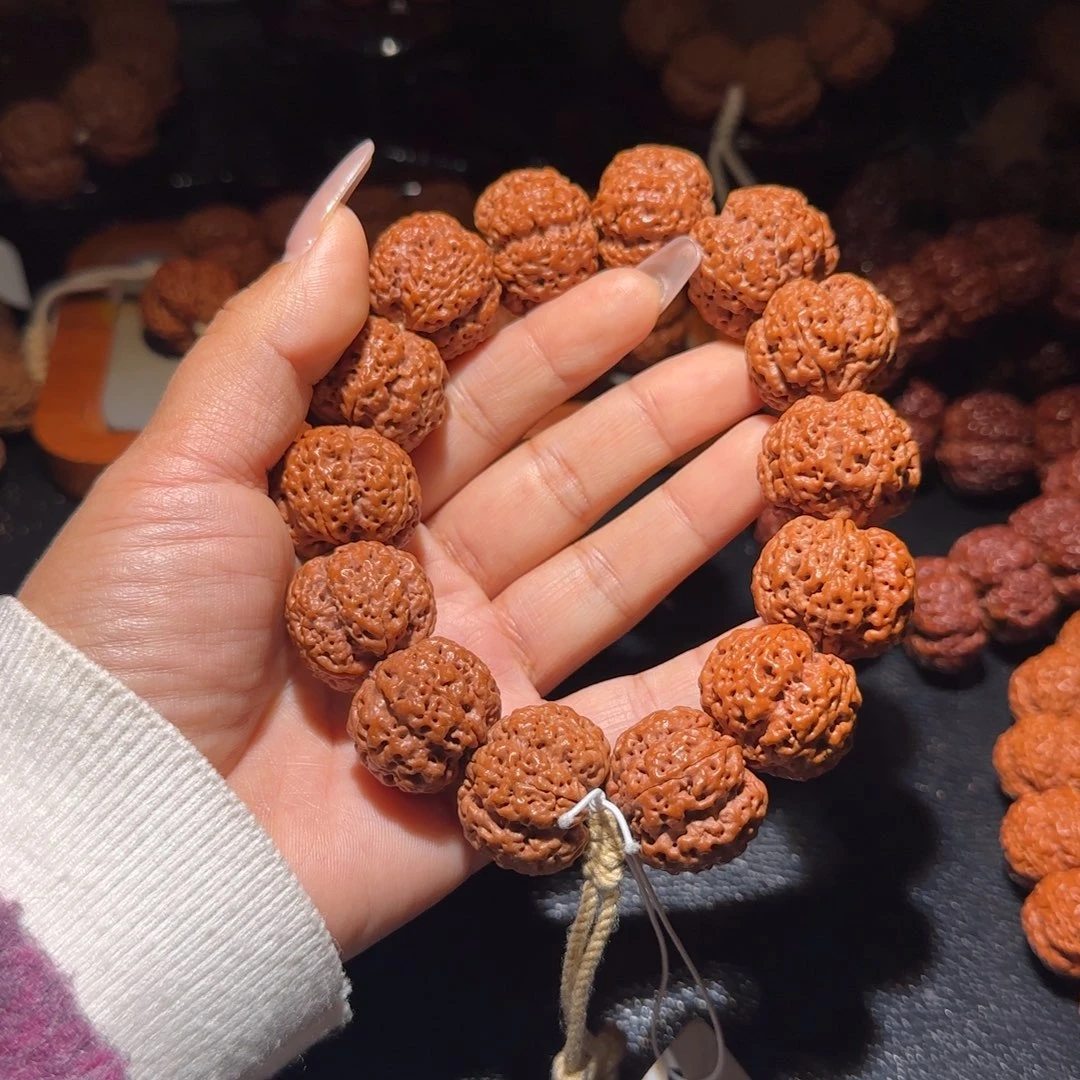 金刚菩提吊坠24踏天爆肉双龙货头