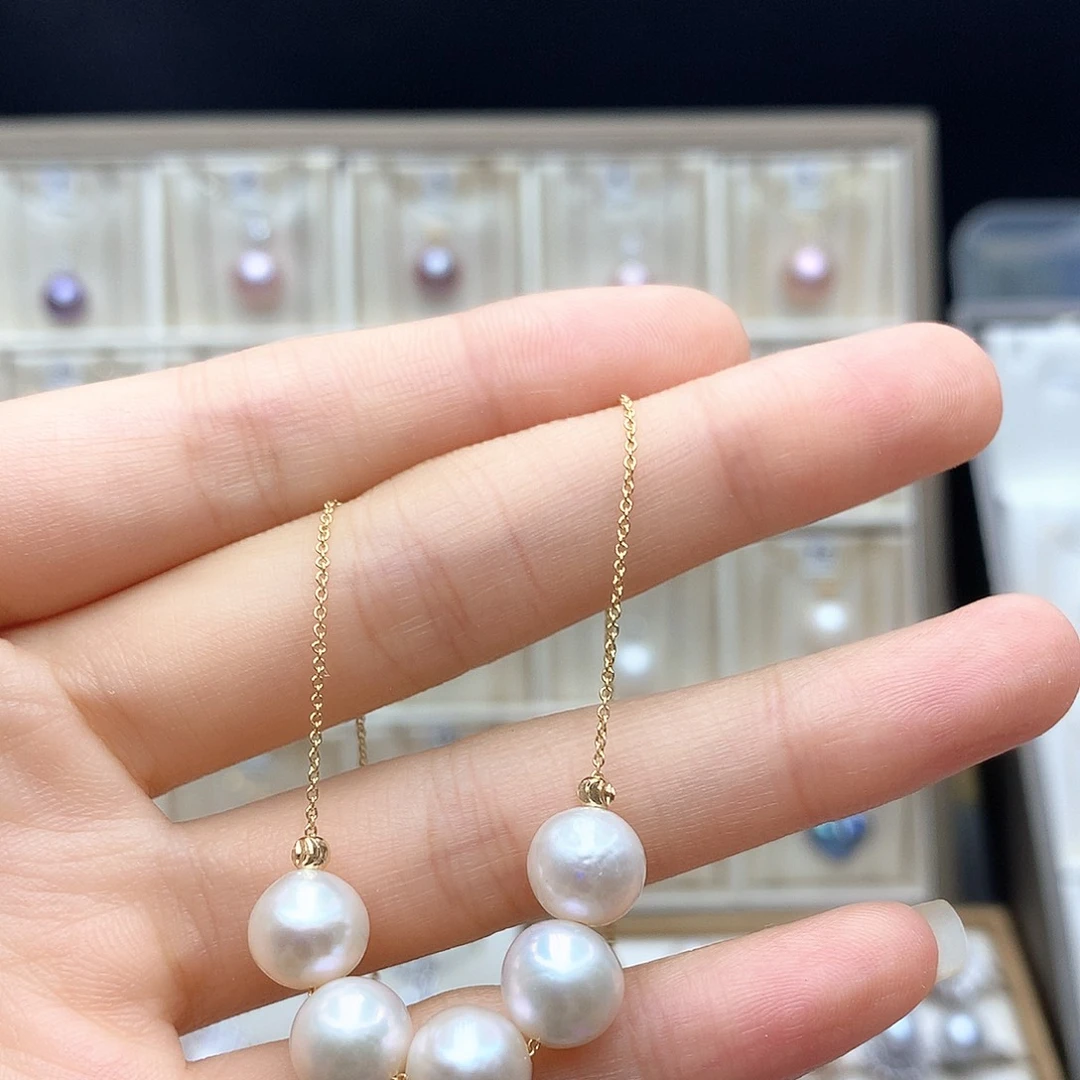 淡水珍珠合金颈饰