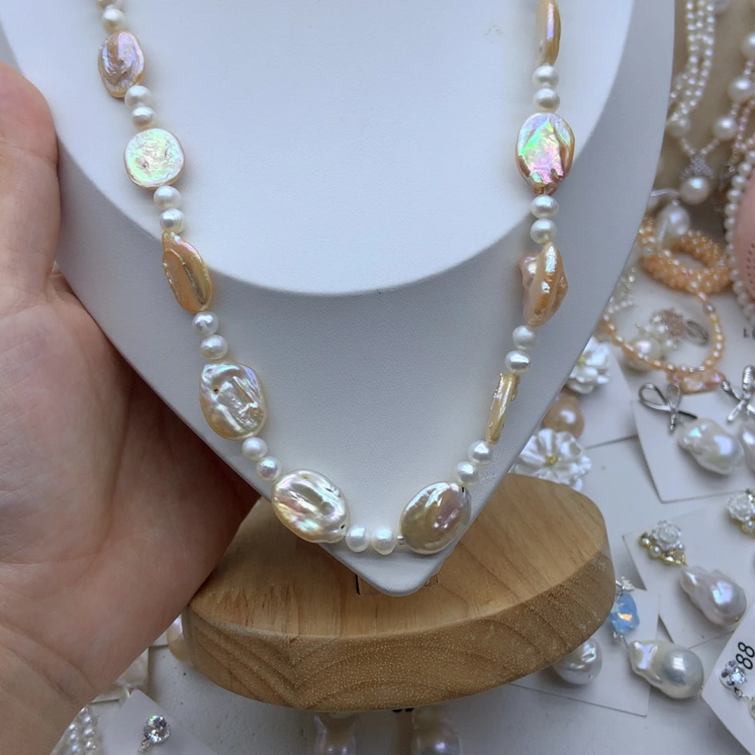 耳饰未镶嵌淡水珍珠