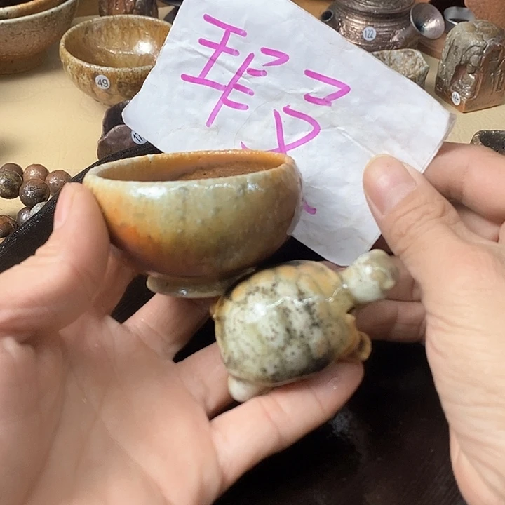 杯知*手工粗陶、柴烧茶器
