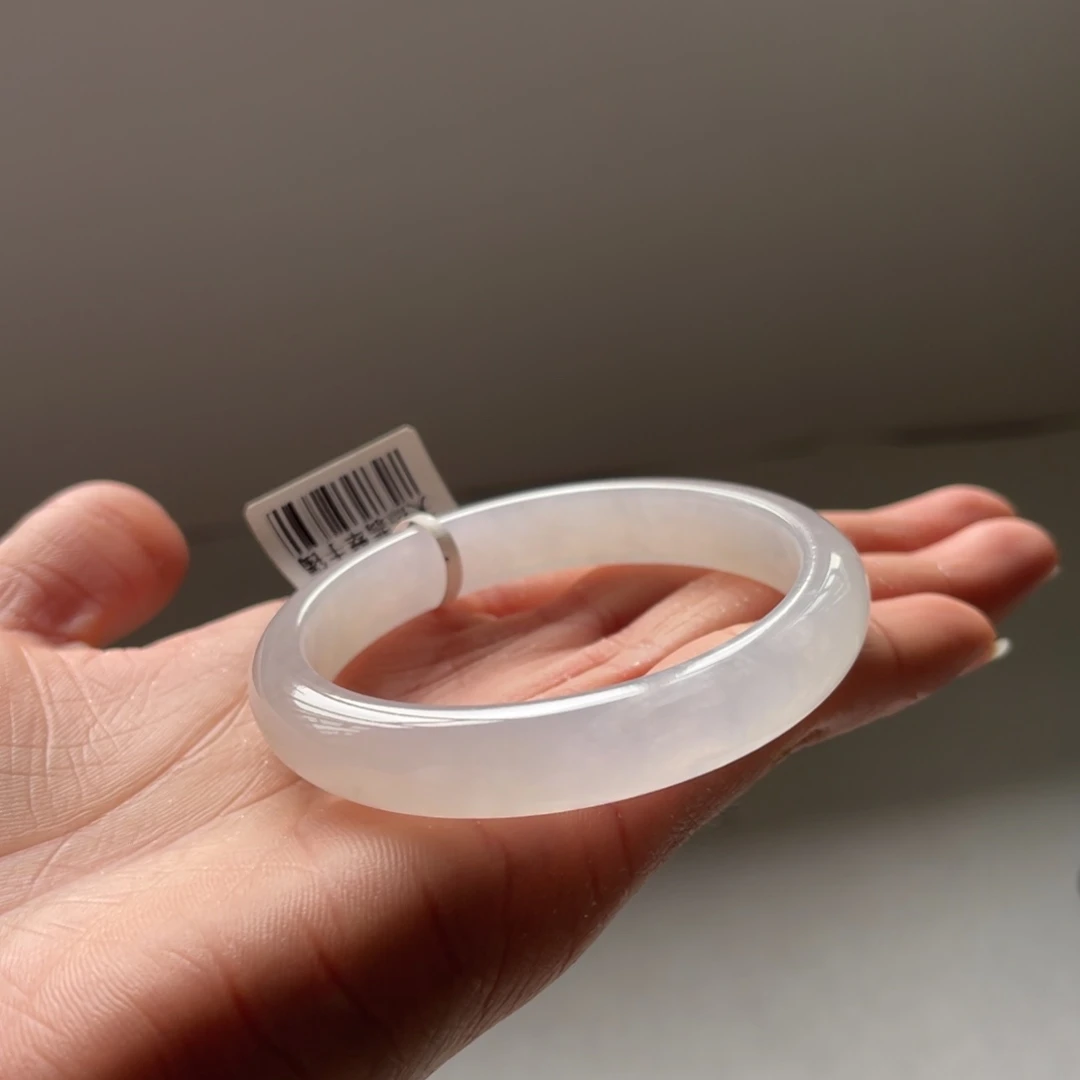 未镶嵌手镯翡翠51.4圈三天鉴赏期（有瑕）