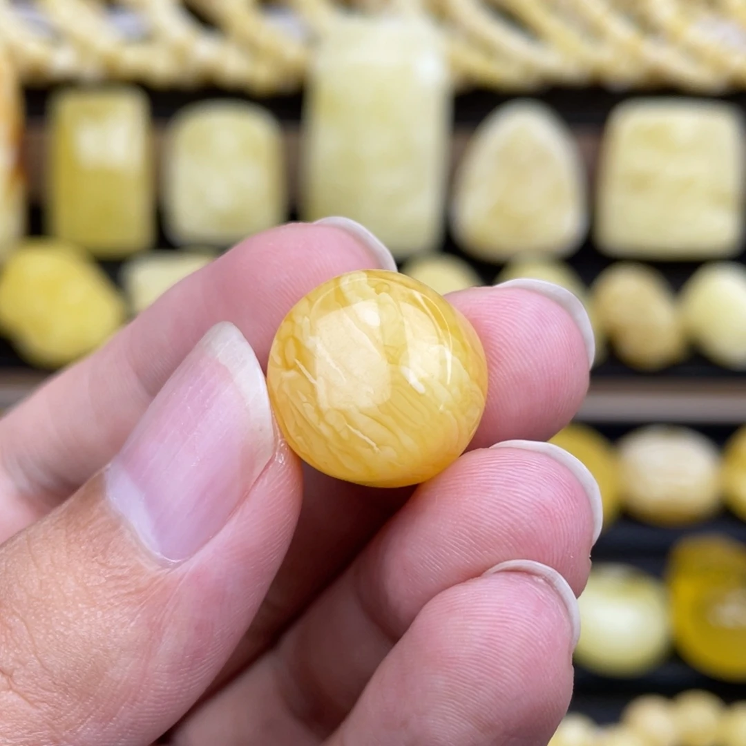 裸石琥珀未镶嵌琥珀蜜蜡