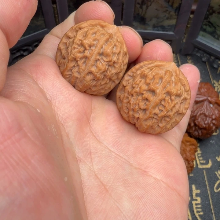 文玩核桃吊坠野核荔枝纹29