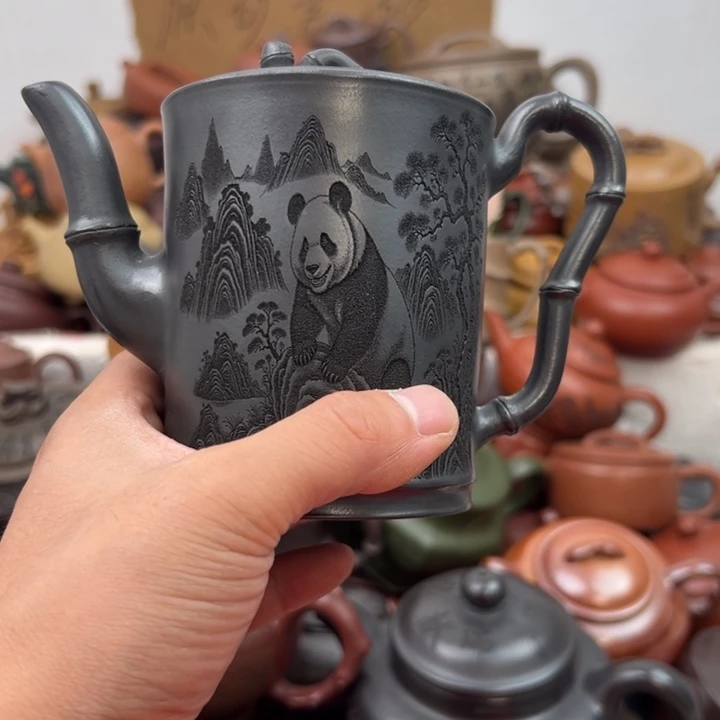 茶壶紫砂紫砂微瑕