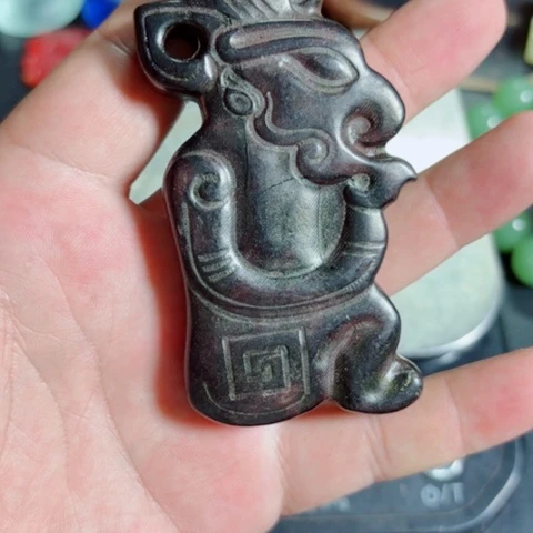 紫金钵盂菩提吊坠