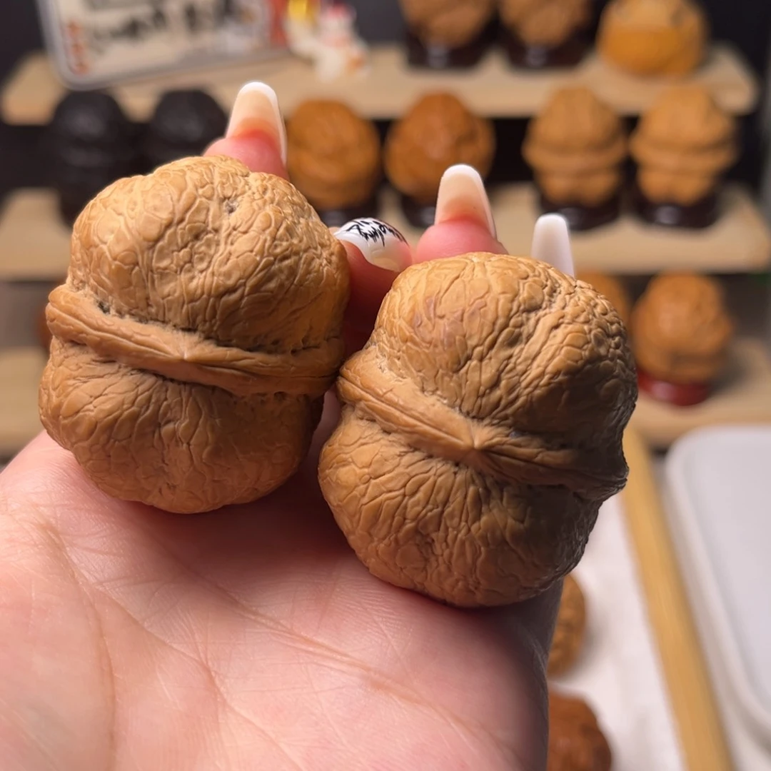 文玩核桃把件6x萌萌包44尺