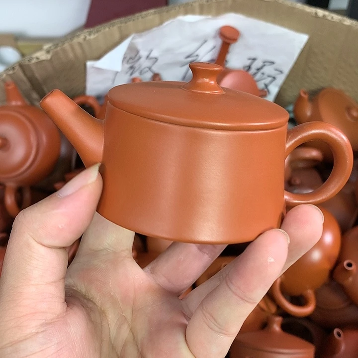 原矿朱泥茶具茶壶家用120