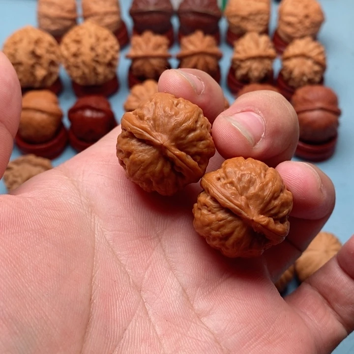 文玩核桃把件无**鞋玉石