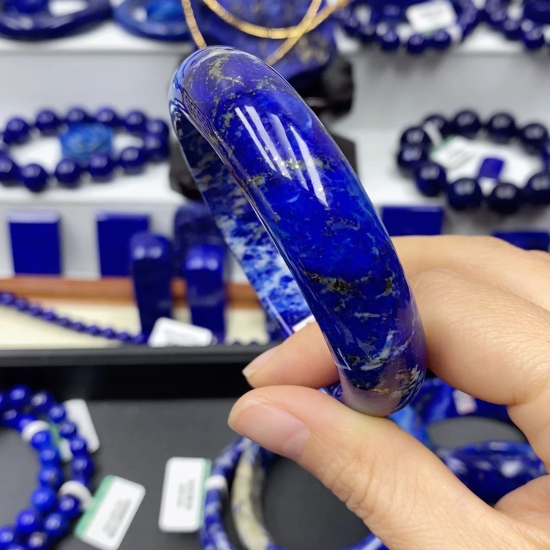 青金石手镯未镶嵌海