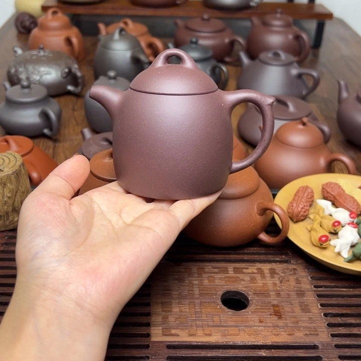 紫砂1秦权。    200cc