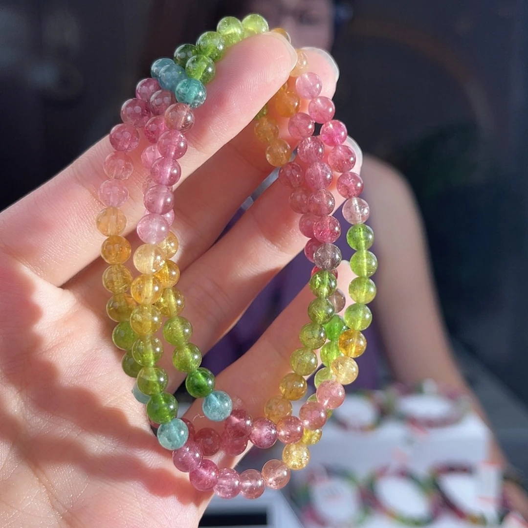 未镶嵌碧玺 5mm碧玺