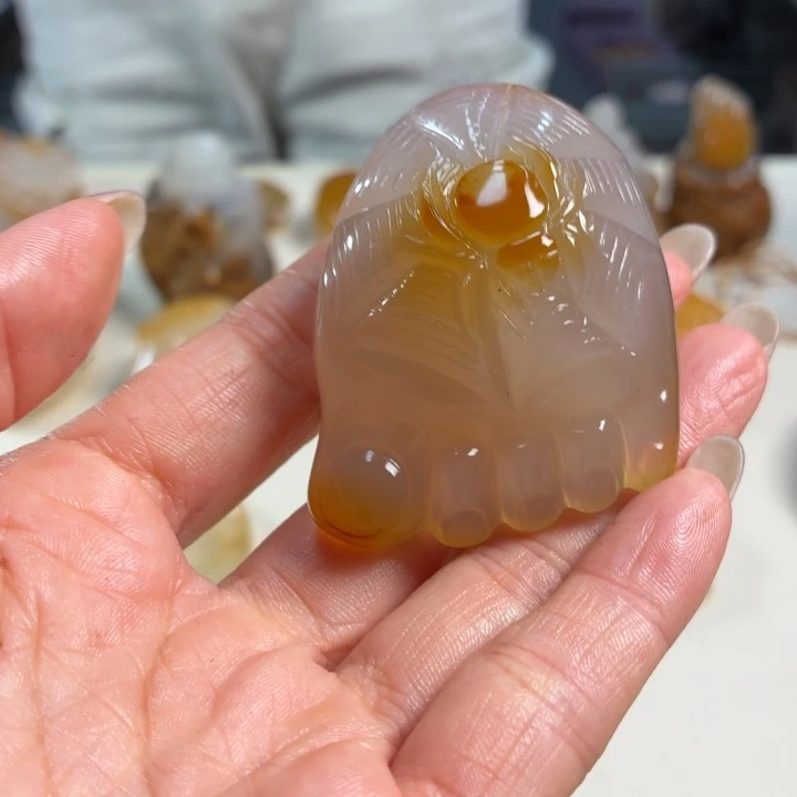 玛瑙/玉髓吊坠(不含链)未镶嵌