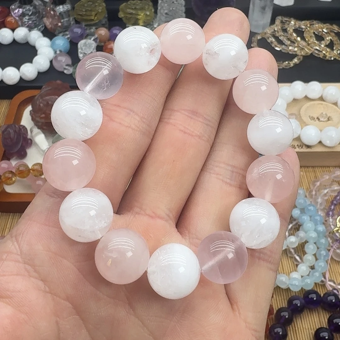 银S925镶嵌水晶手链