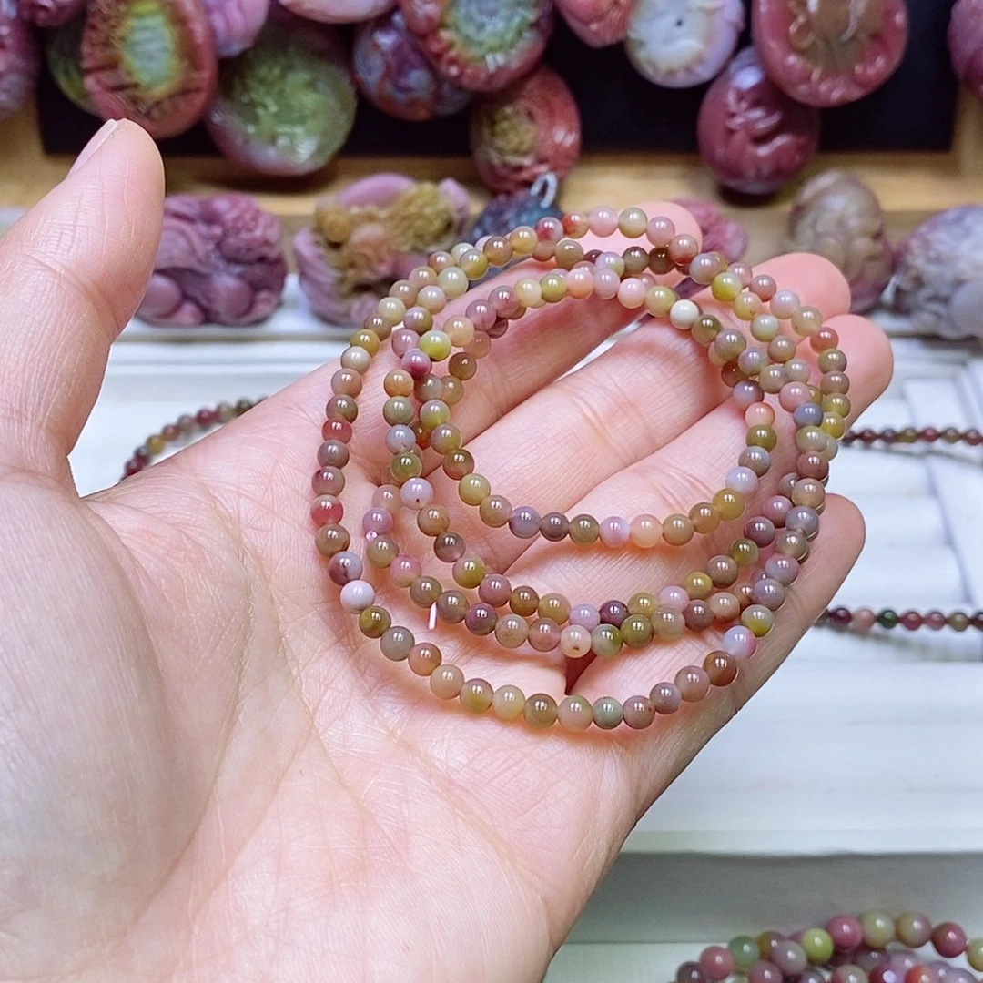 玛瑙/玉髓盐源玛瑙手链未镶嵌