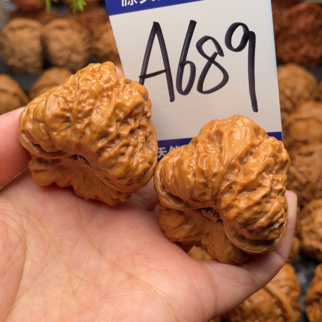 桃核把件文玩核桃蛤蟆头41