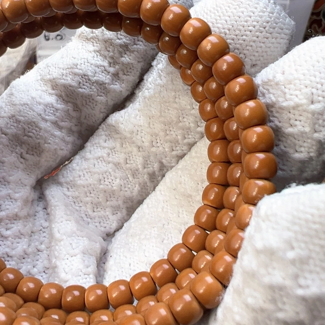 橄榄核吊坠老挝核尖单圈5.4mm