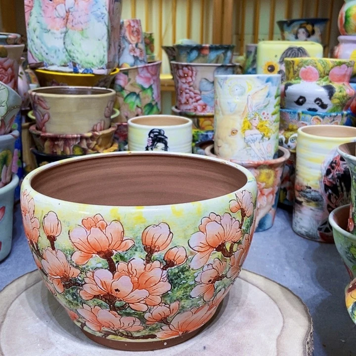 景德镇艺术手绘作品