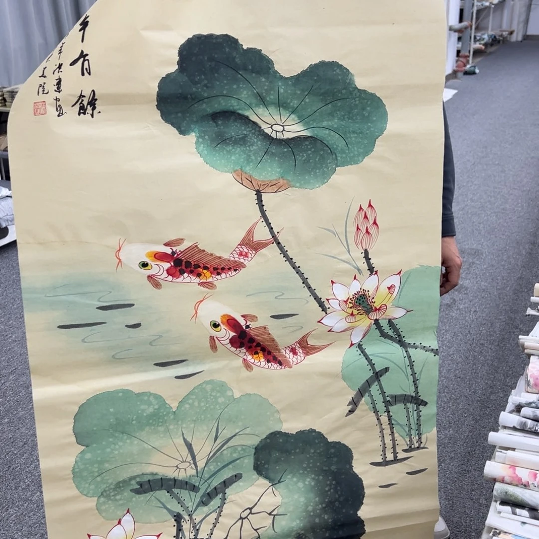 国画纯手绘字画宣纸