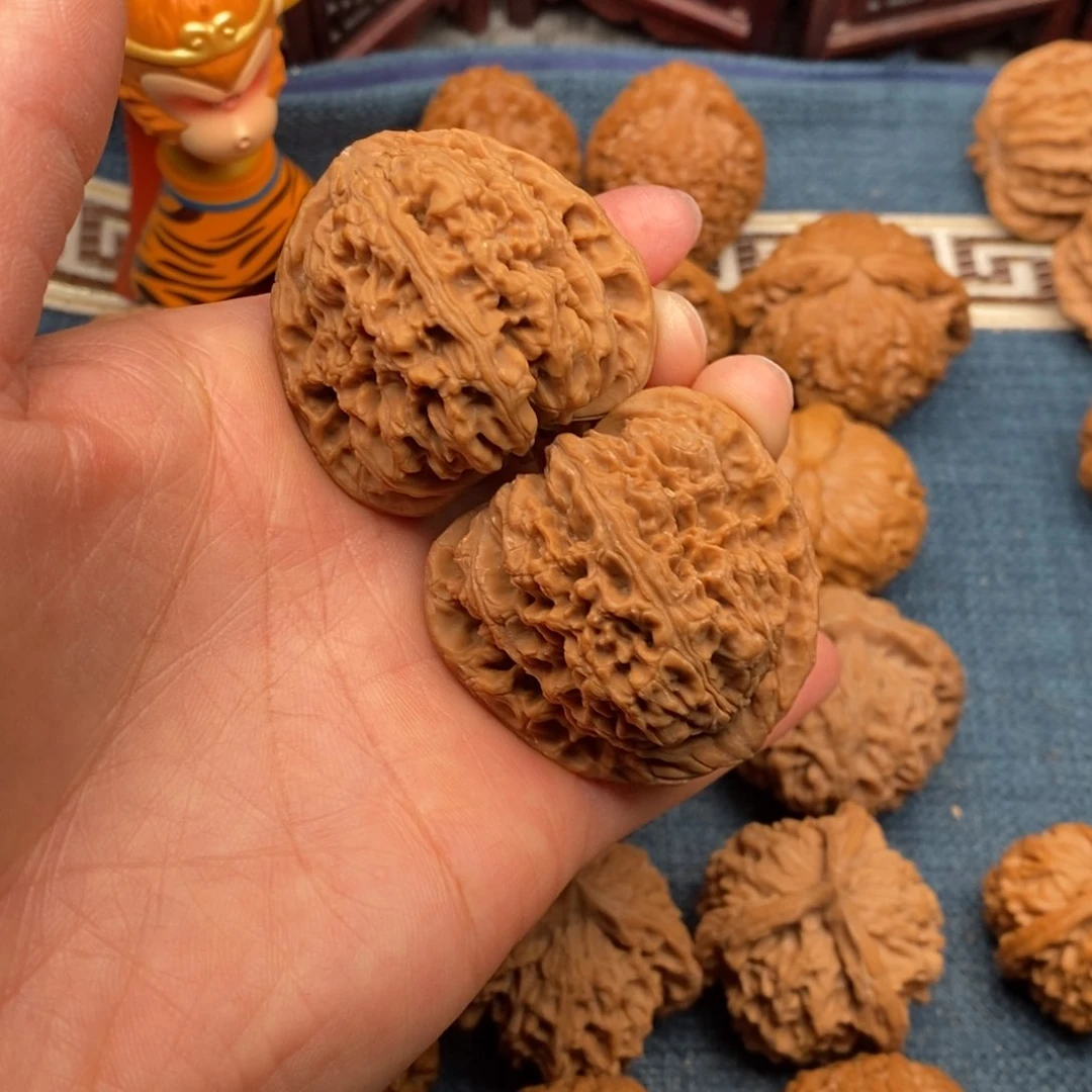 文玩核桃把件老****火42全品南疆